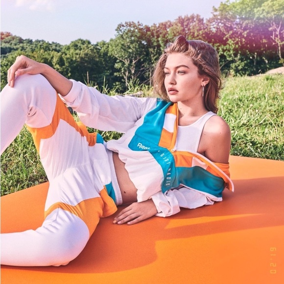 Reebok Jackets & Blazers - Reebok X Gigi Hadid Limited Edition Cropped Wind Breaker - Size S